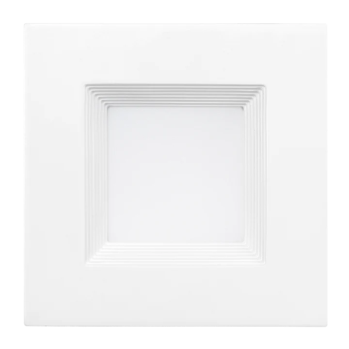 LUXRITE- 4" DOWNLIGHT RETROFIT SQUARE 5CCT BAFFLED