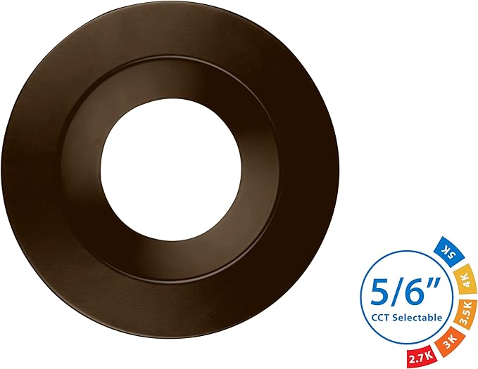 NICOR - 6" ROUND LED DOWNLIGHT 5CCT