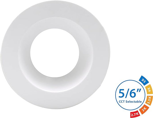 NICOR - 6" ROUND LED DOWNLIGHT 5CCT